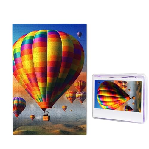 Heißluftballon-Puzzle, 1000 Teile, personalisiertes Puzzle, Holzbild, Puzzle für Erwachsene, Fotopuzzle, Kunst, Wandbehang, Dekor für Geburtstag, Hochzeit, Valentinstag, Jahrestag Heißluftballon-Puzzle, 1000 Teile, personalisiertes Puzzle, Holzbild, Puzzle für Erwachsene, Fotopuzzle, Kunst, Wandbehang, Dekor für Geburtstag, Hochzeit, Valentinstag, Jahrestag von BTCOWZRV