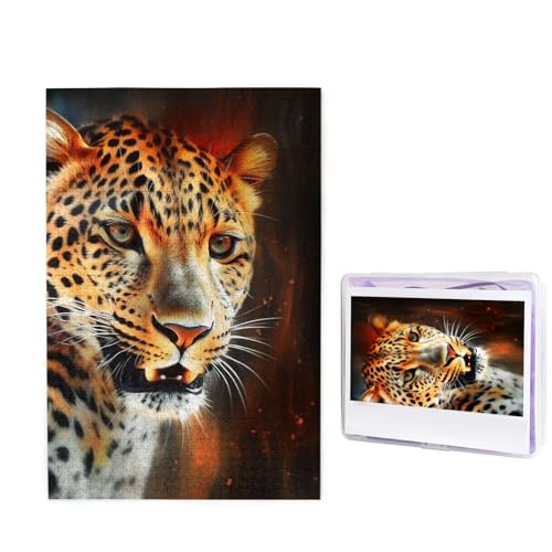 Leopard Painting Puzzles 1000 Teile Puzzle Personalisiertes Puzzle Holzbild Puzzle für Erwachsene Foto Puzzle Kunst Wandbehang Dekor für Geburtstag Hochzeit Valentinstag Jahrestag Leopard Painting Puzzles 1000 Teile Puzzle Personalisiertes Puzzle Holzbild Puzzle für Erwachsene Foto Puzzle Kunst Wandbehang Dekor für Geburtstag Hochzeit Valentinstag Jahrestag von BTCOWZRV
