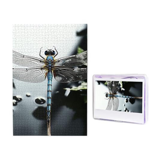 Libellen-Puzzles, 1000 Teile, personalisiertes Puzzle, Holzbild, Puzzle für Erwachsene, Fotopuzzle, Kunst, Wandbehang, Dekor für Geburtstag, Hochzeit, Valentinstag, Jahrestag Libellen-Puzzles, 1000 Teile, personalisiertes Puzzle, Holzbild, Puzzle für Erwachsene, Fotopuzzle, Kunst, Wandbehang, Dekor für Geburtstag, Hochzeit, Valentinstag, Jahrestag von BTCOWZRV