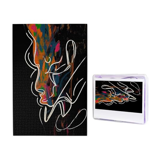 Love Art Puzzles 1000 Teile Puzzle Personalisiertes Puzzle Holzbild Puzzle für Erwachsene Foto Puzzle Kunst Wandbehang Dekor für Geburtstag Hochzeit Valentinstag Jahrestag Love Art Puzzles 1000 Teile Puzzle Personalisiertes Puzzle Holzbild Puzzle für Erwachsene Foto Puzzle Kunst Wandbehang Dekor für Geburtstag Hochzeit Valentinstag Jahrestag von BTCOWZRV