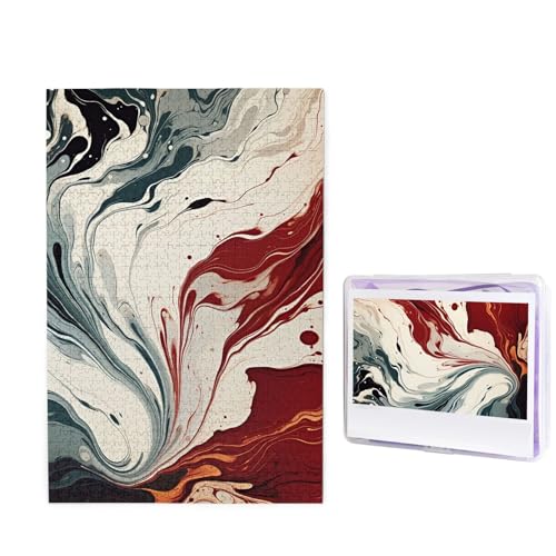 Marmorwirbel-Puzzle, 1000 Teile, personalisiertes Puzzle, Holzbild, Puzzle für Erwachsene, Fotopuzzle, Kunst, Wandbehang, Dekoration für Geburtstag, Hochzeit, Valentinstag, Jahrestag Marmorwirbel-Puzzle, 1000 Teile, personalisiertes Puzzle, Holzbild, Puzzle für Erwachsene, Fotopuzzle, Kunst, Wandbehang, Dekoration für Geburtstag, Hochzeit, Valentinstag, Jahrestag von BTCOWZRV