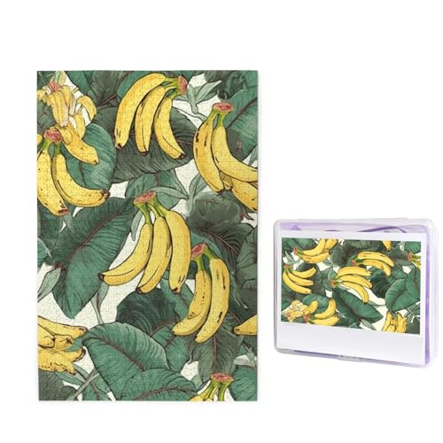 Nahtlose Puzzles mit Bananen und Blättern, 1000 Teile, personalisiertes Puzzle, Holzbild, Puzzle für Erwachsene, Fotopuzzle, Kunst, Wandbehang, Dekoration für Geburtstag, Hochzeit, Valentinstag Nahtlose Puzzles mit Bananen und Blättern, 1000 Teile, personalisiertes Puzzle, Holzbild, Puzzle für Erwachsene, Fotopuzzle, Kunst, Wandbehang, Dekoration für Geburtstag, Hochzeit, Valentinstag von BTCOWZRV