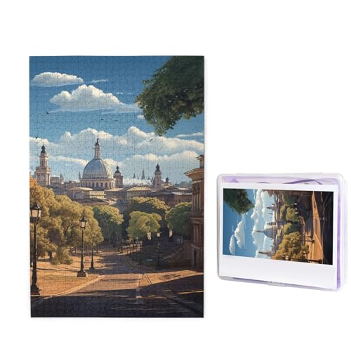 Park Puzzles 1000 Teile Puzzle Personalisiertes Puzzle Holzbild Puzzle für Erwachsene Foto Puzzle Kunst Wandbehang Dekor für Geburtstag Hochzeit Valentinstag Jahrestag Park Puzzles 1000 Teile Puzzle Personalisiertes Puzzle Holzbild Puzzle für Erwachsene Foto Puzzle Kunst Wandbehang Dekor für Geburtstag Hochzeit Valentinstag Jahrestag von BTCOWZRV