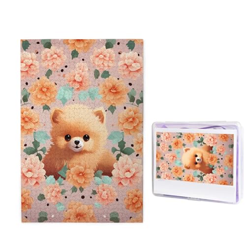 Pomeranians Cartoon Blumen Puzzles 1000 Teile Puzzle Personalisiertes Puzzle Holzbild Puzzle für Erwachsene Foto Puzzle Kunst Wandbehang Dekor für Geburtstag Hochzeit Valentinstag Jahrestag Pomeranians Cartoon Blumen Puzzles 1000 Teile Puzzle Personalisiertes Puzzle Holzbild Puzzle für Erwachsene Foto Puzzle Kunst Wandbehang Dekor für Geburtstag Hochzeit Valentinstag Jahrestag von BTCOWZRV