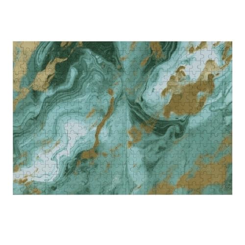 Puzzle, 300 Stück, grün-goldenes Marmor-Puzzle, personalisiertes Puzzle, Holzbild, Puzzle für Erwachsene, Fotopuzzle, Kunst, Wandbehang, Dekoration für Geburtstag, Hochzeit, Valentinstag, Jahrestag Puzzle, 300 Stück, grün-goldenes Marmor-Puzzle, personalisiertes Puzzle, Holzbild, Puzzle für Erwachsene, Fotopuzzle, Kunst, Wandbehang, Dekoration für Geburtstag, Hochzeit, Valentinstag, Jahrestag von BTCOWZRV