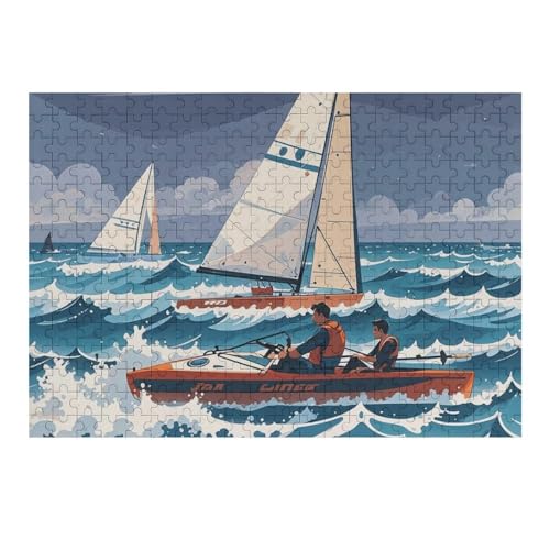 Puzzle mit zwei Ruderbooten in einem stürmischen Meer, personalisiertes Puzzle, Holzbild, Puzzle für Erwachsene, Fotopuzzle, Kunst, Wandbehang, Dekoration für Geburtstag, Hochzeit, Valentinstag Puzzle mit zwei Ruderbooten in einem stürmischen Meer, personalisiertes Puzzle, Holzbild, Puzzle für Erwachsene, Fotopuzzle, Kunst, Wandbehang, Dekoration für Geburtstag, Hochzeit, Valentinstag von BTCOWZRV