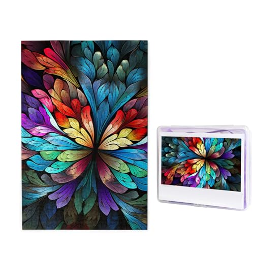 Regenbogen-Schmetterling-Puzzle, 1000 Teile, personalisiertes Puzzle, Holzbild, Puzzle für Erwachsene, Fotopuzzle, Kunst, Wandbehang, Dekor für Geburtstag, Hochzeit, Valentinstag, Jahrestag Regenbogen-Schmetterling-Puzzle, 1000 Teile, personalisiertes Puzzle, Holzbild, Puzzle für Erwachsene, Fotopuzzle, Kunst, Wandbehang, Dekor für Geburtstag, Hochzeit, Valentinstag, Jahrestag von BTCOWZRV