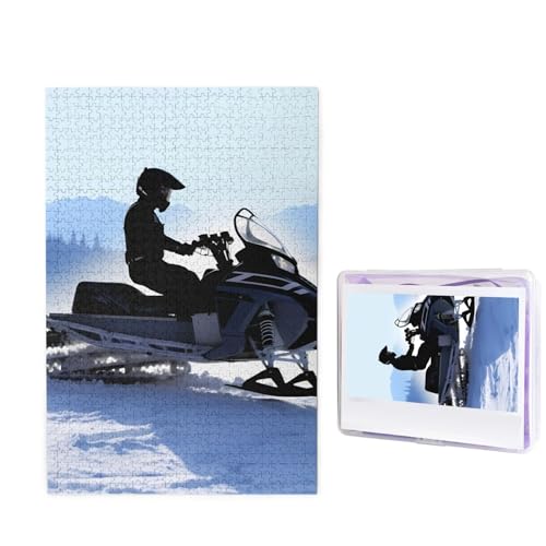 Schneemobil Puzzles 1000 Teile Puzzle Personalisiertes Puzzle Holzbild Puzzle für Erwachsene Foto Puzzle Kunst Wandbehang Dekor für Geburtstag Hochzeit Valentinstag Jahrestag Schneemobil Puzzles 1000 Teile Puzzle Personalisiertes Puzzle Holzbild Puzzle für Erwachsene Foto Puzzle Kunst Wandbehang Dekor für Geburtstag Hochzeit Valentinstag Jahrestag von BTCOWZRV