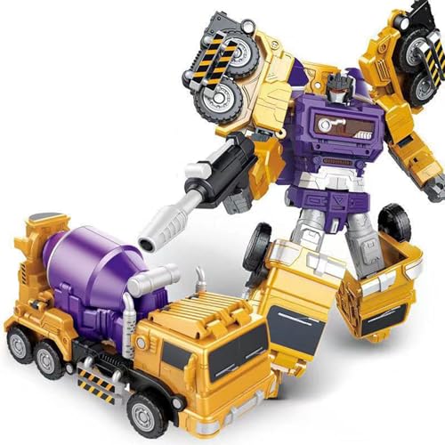 Transform Spielzeug, Film Charakter Studio Serie Vergrößerte Edition 6-in-1 Roboter Action Puppe Kinderauto Modell König Kong Kombination Gelb-B Transform Spielzeug, Film Charakter Studio Serie Vergrößerte Edition 6-in-1 Roboter Action Puppe Kinderauto Modell König Kong Kombination Gelb-B von BTChing
