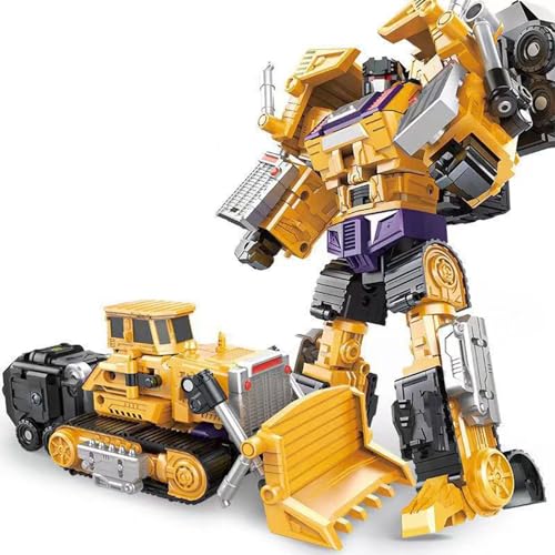 Transform Spielzeug, Film Charakter Studio Serie Vergrößerte Edition 6-in-1 Roboter Action Puppe Kinderauto Modell König Kong Kombination Gelb-E Transform Spielzeug, Film Charakter Studio Serie Vergrößerte Edition 6-in-1 Roboter Action Puppe Kinderauto Modell König Kong Kombination Gelb-E von BTChing