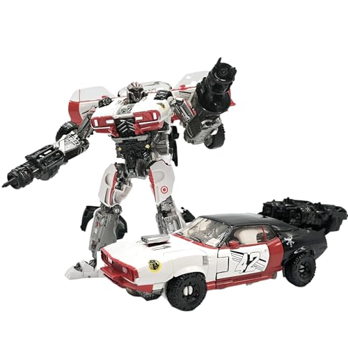 Transform Spielzeug, Filmserie Original Big White Warrior Action Puppet Boy Manual Auto Modell Kinder Geburtstag von BTChing