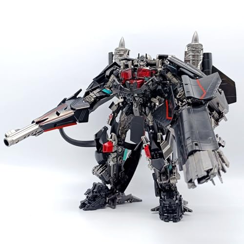 Transform Spielzeug, Flugzeug-LKW 2-in-1 Vergrößerte Version Kinder Auto Fliegende Wing-Säule Action-Puppen-Serie Skyfire Pillar Film Charakter Model Boy Geschenk-Nightbeat Transform Spielzeug, Flugzeug-LKW 2-in-1 Vergrößerte Version Kinder Auto Fliegende Wing-Säule Action-Puppen-Serie Skyfire Pillar Film Charakter Model Boy Geschenk-Nightbeat von BTChing