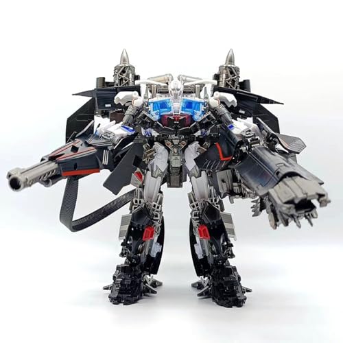 Transform Spielzeug, Flugzeug-LKW 2-in-1 Vergrößerte Version Kinder Auto Fliegende Wing-Säule Action-Puppen-Serie Skyfire Pillar Film Charakter Model Boy Geschenk-White Transform Spielzeug, Flugzeug-LKW 2-in-1 Vergrößerte Version Kinder Auto Fliegende Wing-Säule Action-Puppen-Serie Skyfire Pillar Film Charakter Model Boy Geschenk-White von BTChing