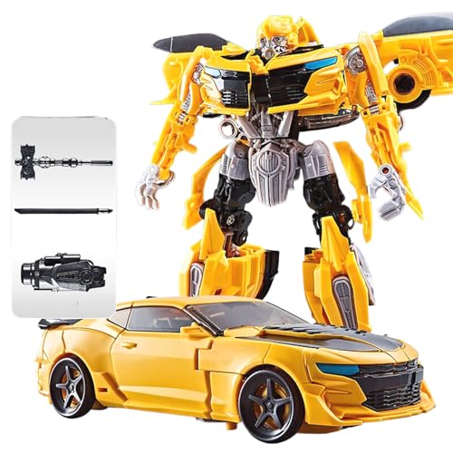 Transform Spielzeug, Junge Film Edition Auto Aktionspuppen Helden Säule LKW Modell König Kong Krieger Serie Kinder Geburtstag Yellow von BTChing