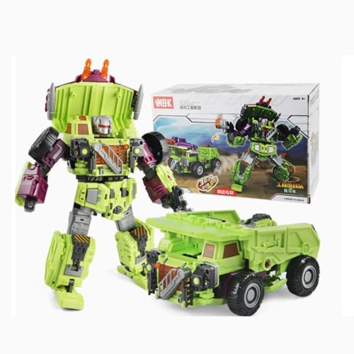 Transform Spielzeug, Jungen Vollsatz Vergrößerte Version Big King Kong Kombination Green Engineering Car 6-in-1 Action Puppe Kindermodell Weihnachten Geburtstagsgeschenke-A Transform Spielzeug, Jungen Vollsatz Vergrößerte Version Big King Kong Kombination Green Engineering Car 6-in-1 Action Puppe Kindermodell Weihnachten Geburtstagsgeschenke-A von BTChing
