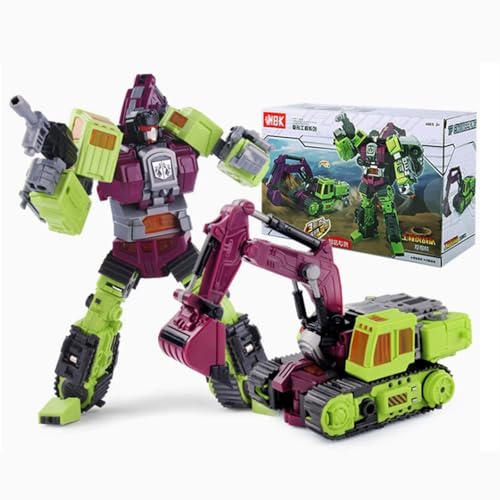 Transform Spielzeug, Jungen Vollsatz Vergrößerte Version Big King Kong Kombination Green Engineering Car 6-in-1 Action Puppe Kindermodell Weihnachten Geburtstagsgeschenke-B Transform Spielzeug, Jungen Vollsatz Vergrößerte Version Big King Kong Kombination Green Engineering Car 6-in-1 Action Puppe Kindermodell Weihnachten Geburtstagsgeschenke-B von BTChing