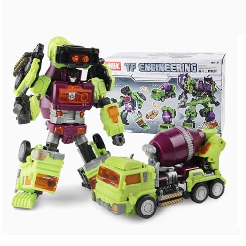 Transform Spielzeug, Jungen Vollsatz Vergrößerte Version Big King Kong Kombination Green Engineering Car 6-in-1 Action Puppe Kindermodell Weihnachten Geburtstagsgeschenke-C Transform Spielzeug, Jungen Vollsatz Vergrößerte Version Big King Kong Kombination Green Engineering Car 6-in-1 Action Puppe Kindermodell Weihnachten Geburtstagsgeschenke-C von BTChing