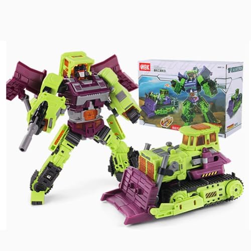 Transform Spielzeug, Jungen Vollsatz Vergrößerte Version Big King Kong Kombination Green Engineering Car 6-in-1 Action Puppe Kindermodell Weihnachten Geburtstagsgeschenke-E Transform Spielzeug, Jungen Vollsatz Vergrößerte Version Big King Kong Kombination Green Engineering Car 6-in-1 Action Puppe Kindermodell Weihnachten Geburtstagsgeschenke-E von BTChing