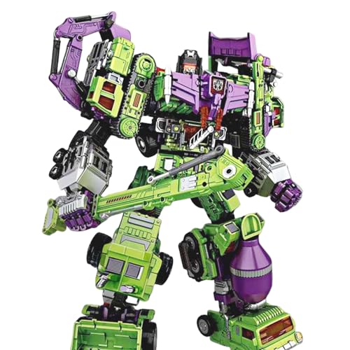 Transform Spielzeug, Jungen Vollsatz Vergrößerte Version Big King Kong Kombination Green Engineering Car 6-in-1 Action Puppe Kindermodell Weihnachten Geburtstagsgeschenke-G Transform Spielzeug, Jungen Vollsatz Vergrößerte Version Big King Kong Kombination Green Engineering Car 6-in-1 Action Puppe Kindermodell Weihnachten Geburtstagsgeschenke-G von BTChing