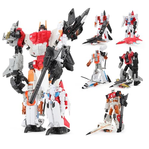Transform Spielzeug, Vollsatz 5 In 1 Kombination Fighter Junge Hubschrauber Kinder Vergrößerte Version Modell Flugzeug Action Puppe 12 Jahre Und Älter Geburtstagsgeschenke-A Transform Spielzeug, Vollsatz 5 In 1 Kombination Fighter Junge Hubschrauber Kinder Vergrößerte Version Modell Flugzeug Action Puppe 12 Jahre Und Älter Geburtstagsgeschenke-A von BTChing
