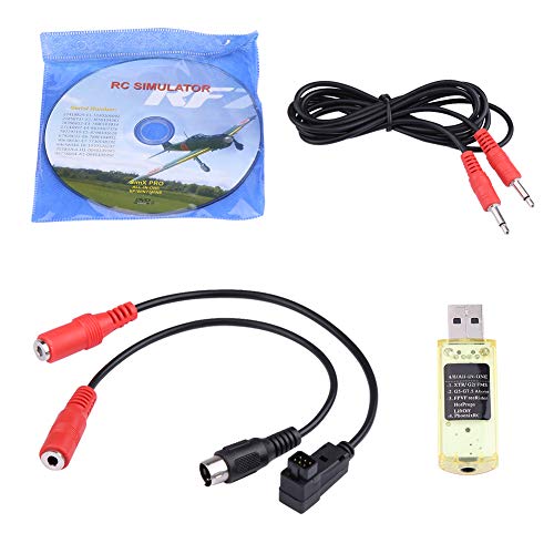 BTER 22 in 1 mit Kabeln USB Simulator, Stable Performance RC Simulator, für die meisten Fernbedienungen von BTER