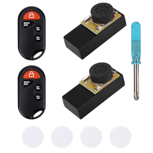 2stk Ferngesteuerte Streich Furzmaschine Sets, Furz Grille Geräuschemacher Versteckte Prank-Geräte mit Lustigen Furzgeräuschen für Büro Haus Auto von BTFO
