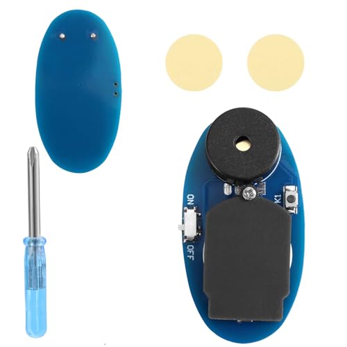 Störend Grille-Geräusche-Streich, Oval Verstecktes Cricket-Geräuschgerät mit 16 Zirpgeräuschen Piepsende Streichartikel für Büro Schule Party Zuhause Freunde Scherzgeschenke (Blau) von BTFO