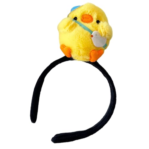 BTGHPI Entzückender Entchen-Kopfschmuck, Abschlussball, Geburtstag, Haarbänder, Kopfbedeckung, Cartoon-Entchen, bunt, pelziges Haar BTGHPI Entzückender Entchen-Kopfschmuck, Abschlussball, Geburtstag, Haarbänder, Kopfbedeckung, Cartoon-Entchen, bunt, pelziges Haar von BTGHPI