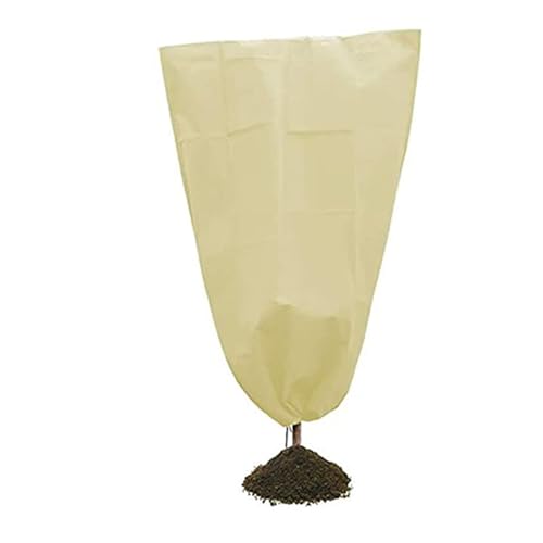 BTYQKZVPM,Schutzabdeckungen für Winterpflanzen, Frostschutz for Pflanzen, Pflanzenschutzbeutel for den Garten(Beige,80x120CM) von BTYQKZVPM