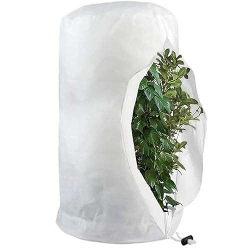 BTYQKZVPM,Schutzabdeckungen für Winterpflanzen, Frostschutz for Pflanzen, Warmer Schutz for den Baum(80 X 100cm White) von BTYQKZVPM