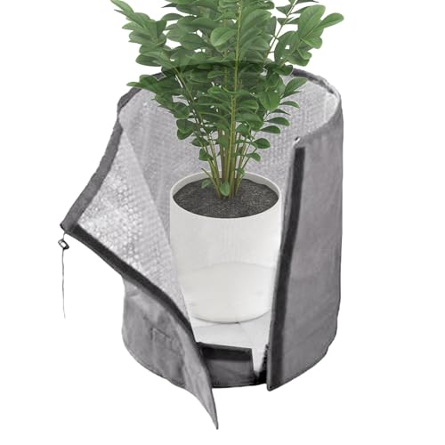 BTYQKZVPM,Schutzabdeckungen für Winterpflanzen, Pflanzenschutzhülle, Winterfrostschutz,(Grey) von BTYQKZVPM