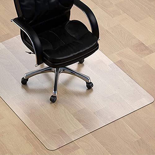 BTYQKZVPM Tischschutz Clear Vinyl Tischunterlage, Bürostuhlmatte und Haustiermöbel-Bodenschutz for Harte Böden, 2 mm PVC, mehrere Größen(120x300cm/47.2x118.1in) von BTYQKZVPM