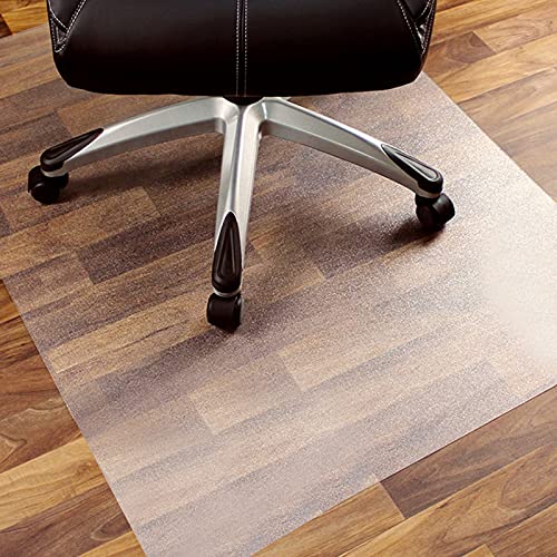 BTYQKZVPM Tischschutz Clear Vinyl Tischunterlage, Stuhlmatte aus PVC, 2 mm dick, rechteckig, mehrere Größen, for Harte Böden(140x250cm/55.1x98.4in) von BTYQKZVPM
