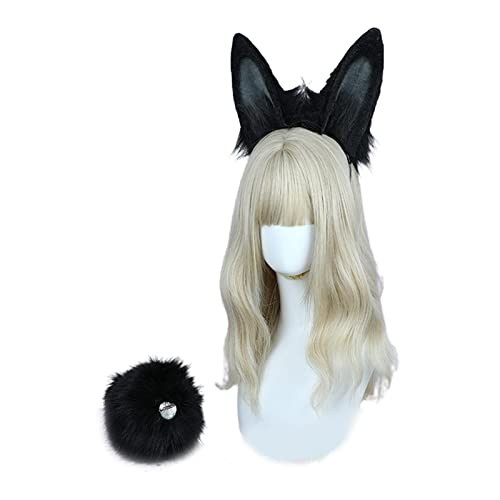 2pcs Tierkostüm Set Ohrs Stirnband Schwanz Kinder Fancy Kostüm Kit Cartoon Accessoires Für Halloween Partyfell Frauen Neuheit Frauen Halloween Geburtstagsfeier Cosplay Performance 2pcs Tierkostüm Set Ohrs Stirnband Schwanz Kinder Fancy Kostüm Kit Cartoon Accessoires Für Halloween Partyfell Frauen Neuheit Frauen Halloween Geburtstagsfeier Cosplay Performance von BUBEFSKD