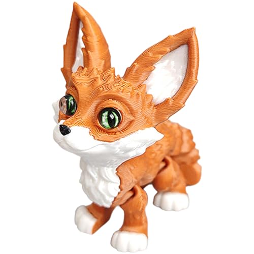 BUBEFSKD 3 Abmessungen Gedruckte Füchse Flexible Artikulierte Zappel Zappel Spielzeug Desktop Haustier Ornament Realistische Haarlose Foxs Figuren Realistische Haarlose Figuren Statuen BUBEFSKD 3 Abmessungen Gedruckte Füchse Flexible Artikulierte Zappel Zappel Spielzeug Desktop Haustier Ornament Realistische Haarlose Foxs Figuren Realistische Haarlose Figuren Statuen von BUBEFSKD