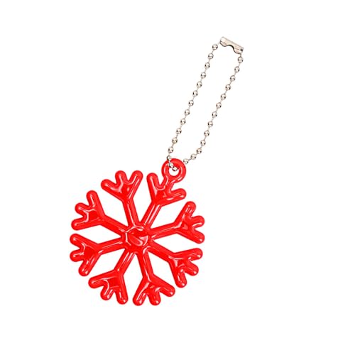 BUBEFSKD Christams Party Reflektierende Schlüsselbund Schneeflockenreflexion Warnung Anhänger Sicherheitsreflektor Handtasche Charme Sicherheitsreflektor BUBEFSKD Christams Party Reflektierende Schlüsselbund Schneeflockenreflexion Warnung Anhänger Sicherheitsreflektor Handtasche Charme Sicherheitsreflektor von BUBEFSKD