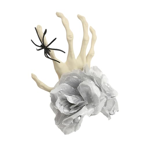 BUBEFSKD Dark Skeleton Hand Stirnband Halloween Cosplay Masquerade Kopfbedeckungszubehör Zarte Spiders Haarclips Foto Requisiten Halloween Haarklammern Für Frauen BUBEFSKD Dark Skeleton Hand Stirnband Halloween Cosplay Masquerade Kopfbedeckungszubehör Zarte Spiders Haarclips Foto Requisiten Halloween Haarklammern Für Frauen von BUBEFSKD