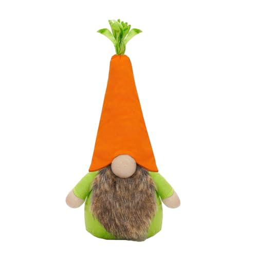 BUBEFSKD Easter Kaninchen Karotte Feindliche Puppen Spielzeug Ornament Festival Party Lieferungen Frühling Zwerge Desktop Dekoration Sammler Kaninchen Spielzeug von BUBEFSKD