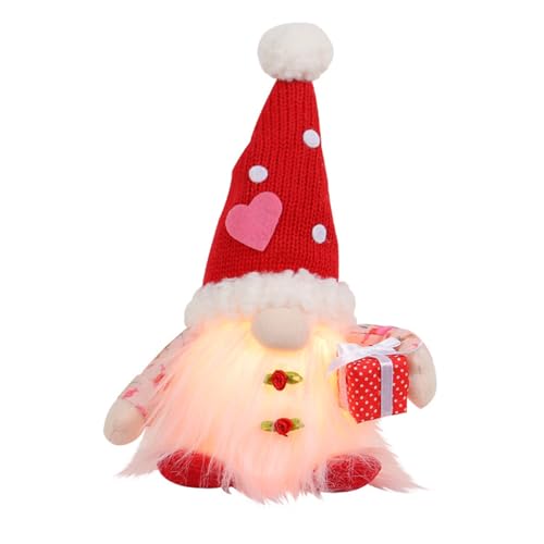 BUBEFSKD Einzigartige Valentinstag Gesichtliche LED LEGLICHE HANDSKRAFTEN DURKEN FÜR IHRE Lieben Geschenk Festliche Berührung Figur Girlfriend Gifts Geschenke von BUBEFSKD