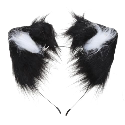BUBEFSKD Faux Pelze Katzenohr Stirnband Plüsch Hair Hoop Kostüm Foto Requisiten Für Cosplay Halloween Party Und Anime Maskerades Cosplay Kostümzubehör von BUBEFSKD