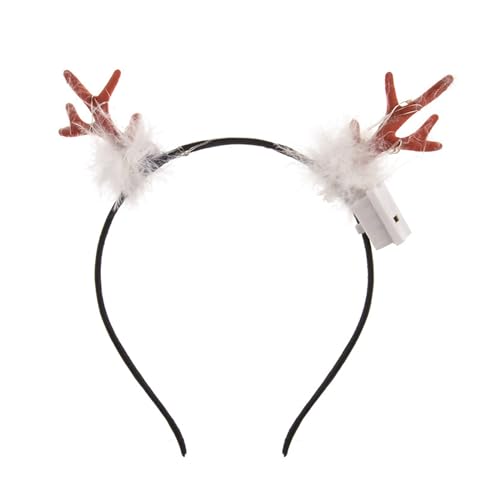 BUBEFSKD Glühende Weihnachtsrebeer Haare Reifen Stirnbänder Hair Bands Party Dekoration Für Mädchen Und Frauenfoto Requisiten Weihnachten Kopfbedeckung Kostüm Für Frauen BUBEFSKD Glühende Weihnachtsrebeer Haare Reifen Stirnbänder Hair Bands Party Dekoration Für Mädchen Und Frauenfoto Requisiten Weihnachten Kopfbedeckung Kostüm Für Frauen von BUBEFSKD