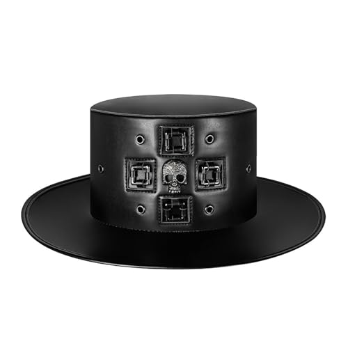 BUBEFSKD Halloween Magicians Top Hutschädel Abzeichen Halloween Dekorative Hexen Heiße Mädchen Rollenspiele Hats Victorians Periode Steampunk Für Frauen Viktorianer Steampunk Für Frauen BUBEFSKD Halloween Magicians Top Hutschädel Abzeichen Halloween Dekorative Hexen Heiße Mädchen Rollenspiele Hats Victorians Periode Steampunk Für Frauen Viktorianer Steampunk Für Frauen von BUBEFSKD