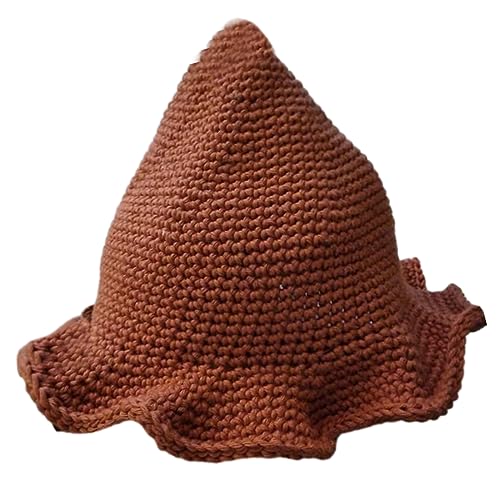 BUBEFSKD Halloween Strick Witch Festival Party Frauen Wizard Unisex Witchcap Cosplay Kostümin Weibliche Urlaubskopfschmuckinnen Frauen Halloween Party Requisite Kostüm Festival Kopfbedeckung BUBEFSKD Halloween Strick Witch Festival Party Frauen Wizard Unisex Witchcap Cosplay Kostümin Weibliche Urlaubskopfschmuckinnen Frauen Halloween Party Requisite Kostüm Festival Kopfbedeckung von BUBEFSKD