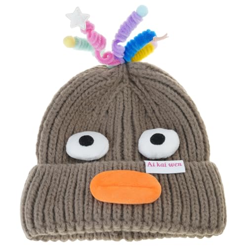 BUBEFSKD Lustige Mütze Slouchy Adorkable Funny Clown Halloween Accessoires Slouchy Beanies High School Teenager Teenager BUBEFSKD Lustige Mütze Slouchy Adorkable Funny Clown Halloween Accessoires Slouchy Beanies High School Teenager Teenager von BUBEFSKD