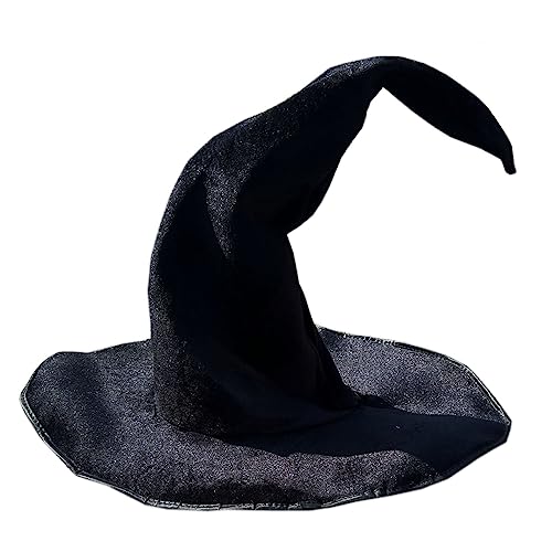 BUBEFSKD Moderne Halloween Hexenhut Erweiterte Höhe Frauen Lady Party Festival Karnevale Erwachsene Cosplay Hüte Für Frauen Hüte Für Karnivale Erwachsene von BUBEFSKD