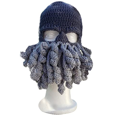 BUBEFSKD Octopusbeane Strick Beanies Octopushat Lustige Tintenfisch Octopusbalaklava Party Halloween Oktopusbalaklava BUBEFSKD Octopusbeane Strick Beanies Octopushat Lustige Tintenfisch Octopusbalaklava Party Halloween Oktopusbalaklava von BUBEFSKD