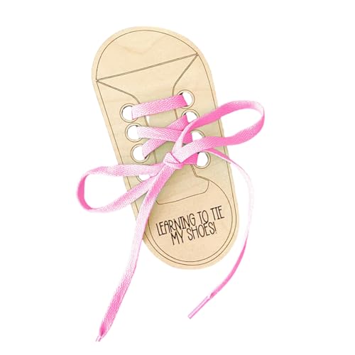 BUBEFSKD Pädagogische Holzschnürung Schuhspielzeug Mit Farbenfrohen Schnürsenkel Für Kleinkind Lernen Schuhe Zu Und Unabhängigkeitsschuhbinden Lernspielzeug Zu Steigern BUBEFSKD Pädagogische Holzschnürung Schuhspielzeug Mit Farbenfrohen Schnürsenkel Für Kleinkind Lernen Schuhe Zu Und Unabhängigkeitsschuhbinden Lernspielzeug Zu Steigern von BUBEFSKD