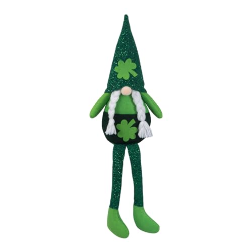 BUBEFSKD Patricks Day Langes Bein Irish Puppenküche Schwedische Tomtes Figur Abgestuft von BUBEFSKD