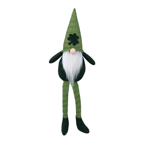 BUBEFSKD Patricks Day Langes Bein Irish Puppenküche Schwedische Tomtes Figur Abgestuft von BUBEFSKD