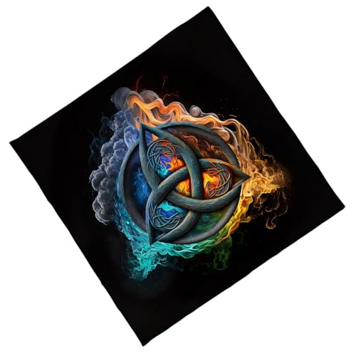 BUBEFSKD Prämien Velvets Tarots Tischdecke Mystische Haltbarkeit Mystisches Tuch Für Die Wahrsagerei Portables Board Matte von BUBEFSKD